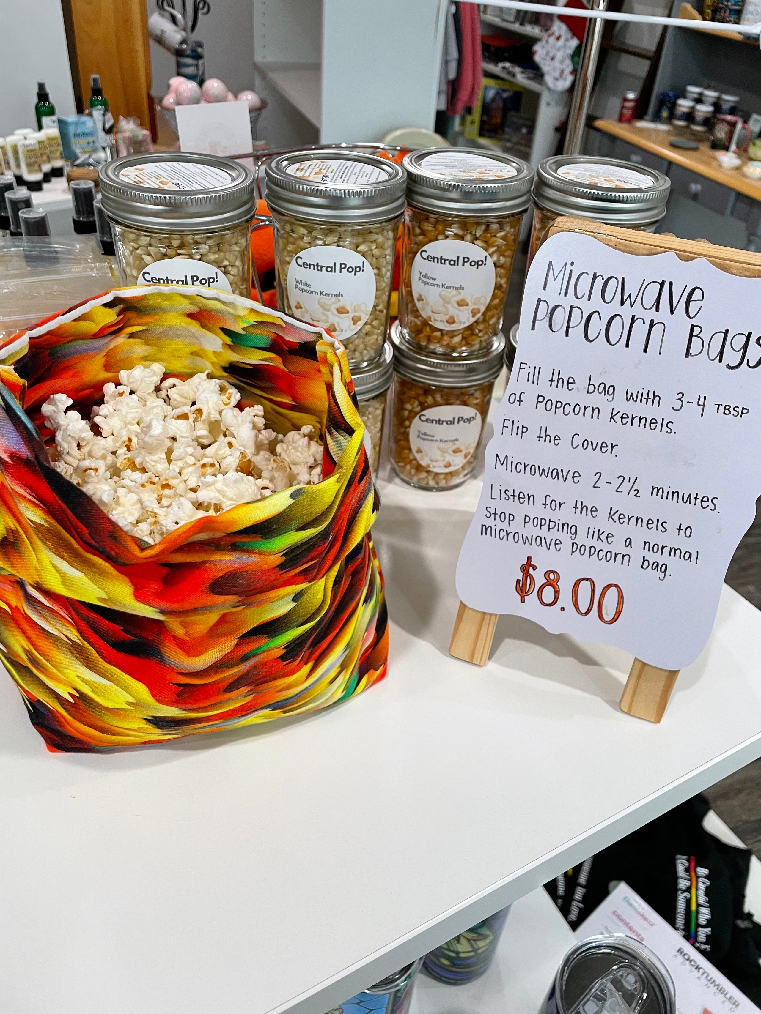 Microwave popcorn bag 2025